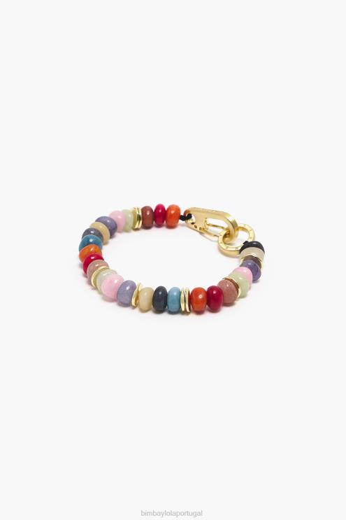 multicolorido acessórios 64X4N767 pulseira de pedras Bimba Y Lola