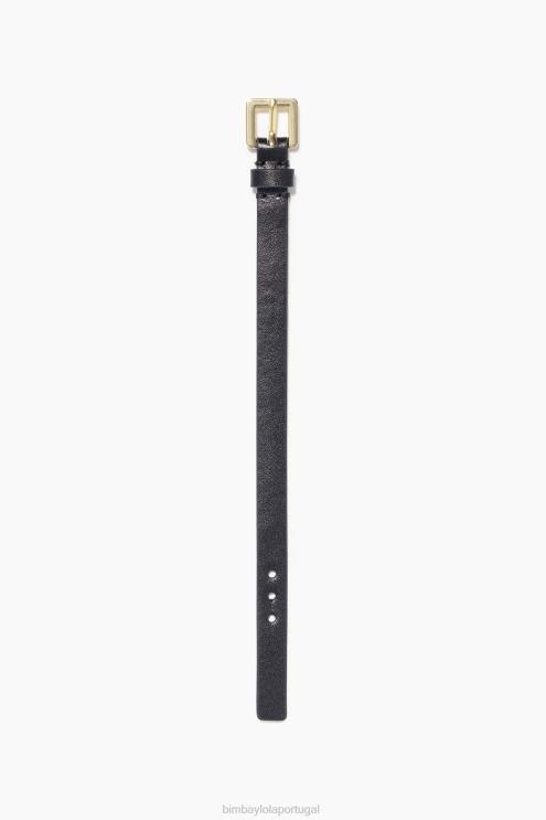 preto acessórios 64X4N725 pulseira personalizável Bimba Y Lola