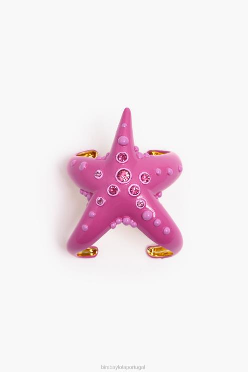 rosa acessórios 64X4N710 pulseira estrela Bimba Y Lola