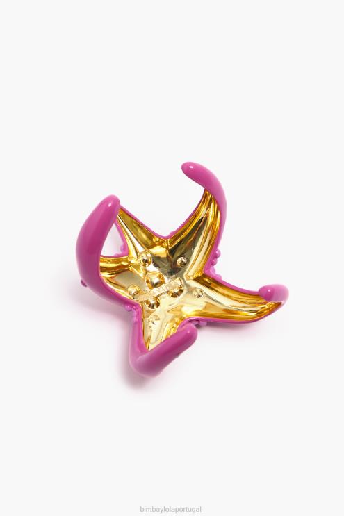 rosa acessórios 64X4N710 pulseira estrela Bimba Y Lola