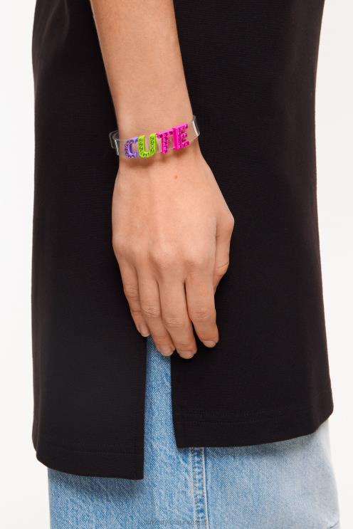transparente acessórios 64X4N726 pulseira personalizável Bimba Y Lola