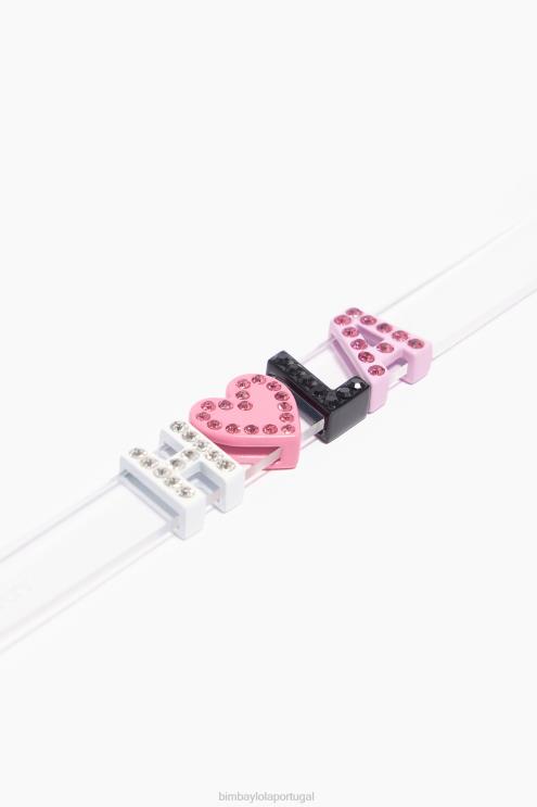 transparente acessórios 64X4N726 pulseira personalizável Bimba Y Lola