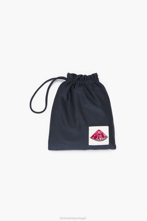 antracite roupas 64X4N885 maiô com logotipo de melancia Bimba Y Lola