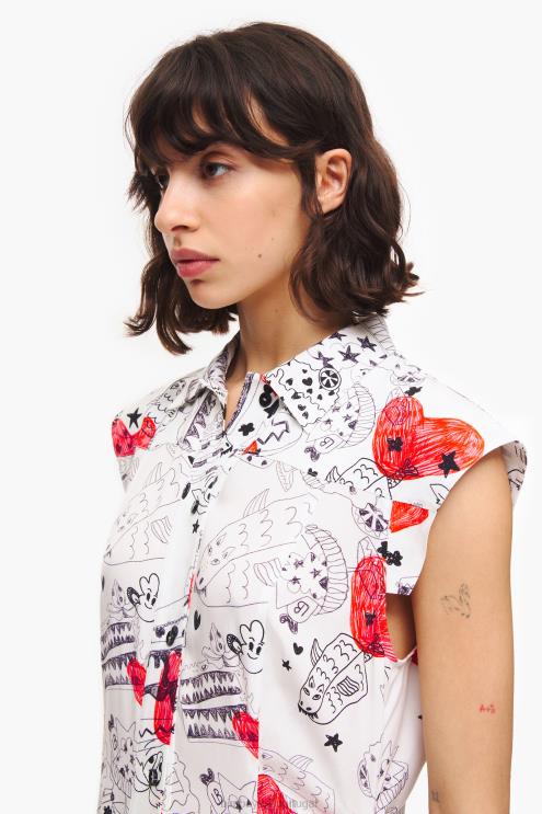 apelido roupas 64X4N226 maxi vestido com estampa de coração Bimba Y Lola