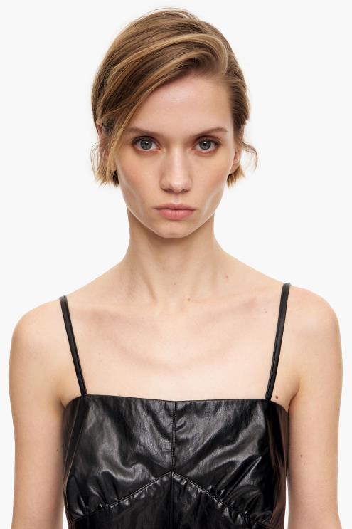 preto roupas 64X4N241 vestido mini linha Bimba Y Lola