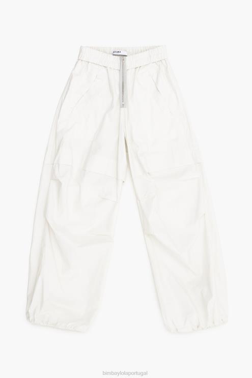 cinza roupas 64X4N421 calças de pára-quedas leves Bimba Y Lola