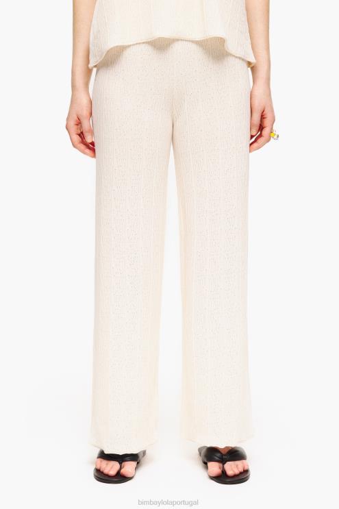 cru roupas 64X4N399 calças de malha Bimba Y Lola