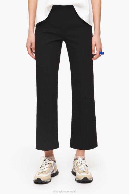 preto roupas 64X4N414 calças folgadas Bimba Y Lola