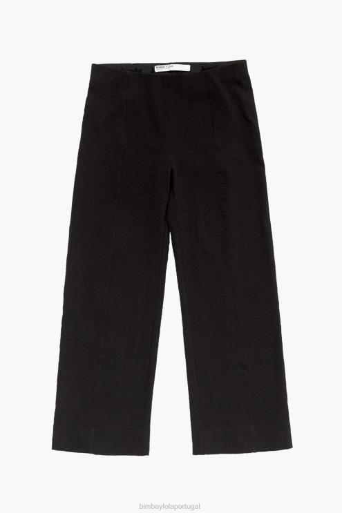 preto roupas 64X4N414 calças folgadas Bimba Y Lola