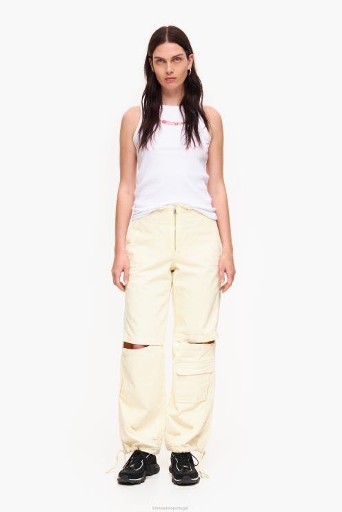 manteiga roupas 64X4N419 calça jeans cargo Bimba Y Lola