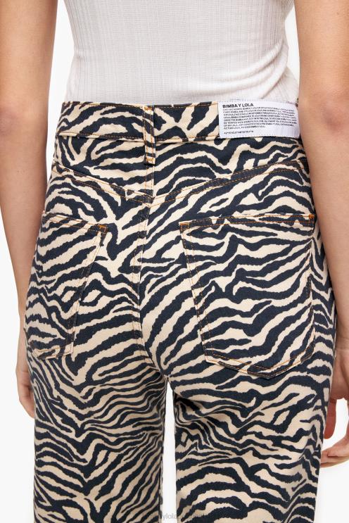 tigre roupas 64X4N530 corte reto - jeans reto Bimba Y Lola