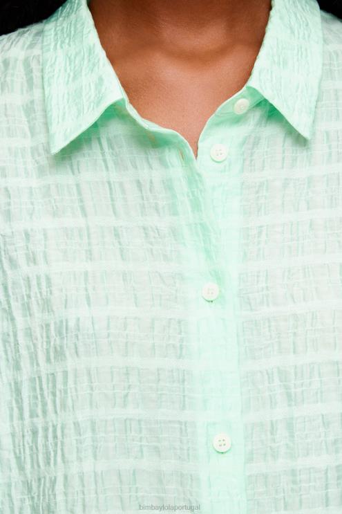 hortelã roupas 64X4N328 Camisa curta Bimba Y Lola