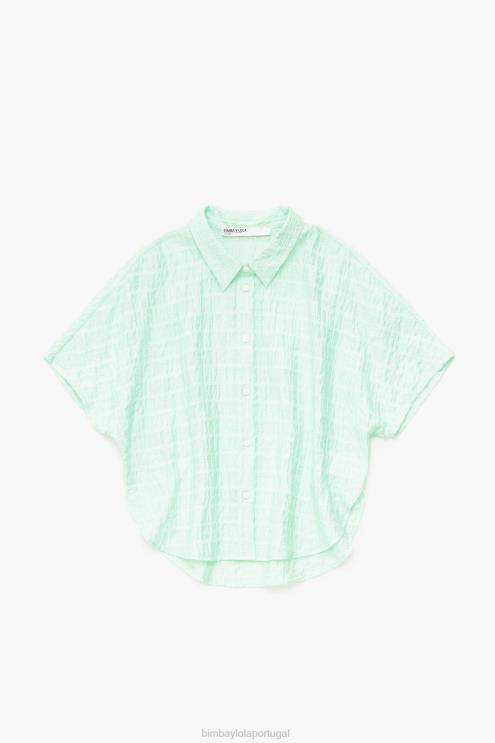 hortelã roupas 64X4N328 Camisa curta Bimba Y Lola