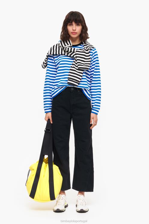 azul roupas 64X4N253 camiseta listrada Bimba Y Lola