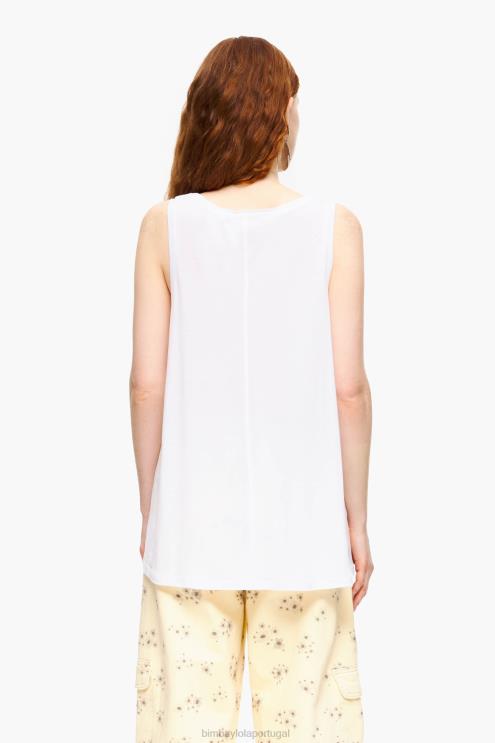 branco roupas 64X4N316 camiseta linha a Bimba Y Lola