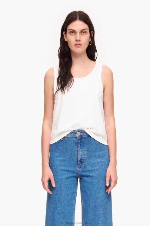 marfim roupas 64X4N289 camiseta sem mangas ponte di roma Bimba Y Lola