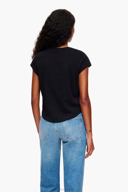 preto roupas 64X4N247 camiseta guindila Bimba Y Lola