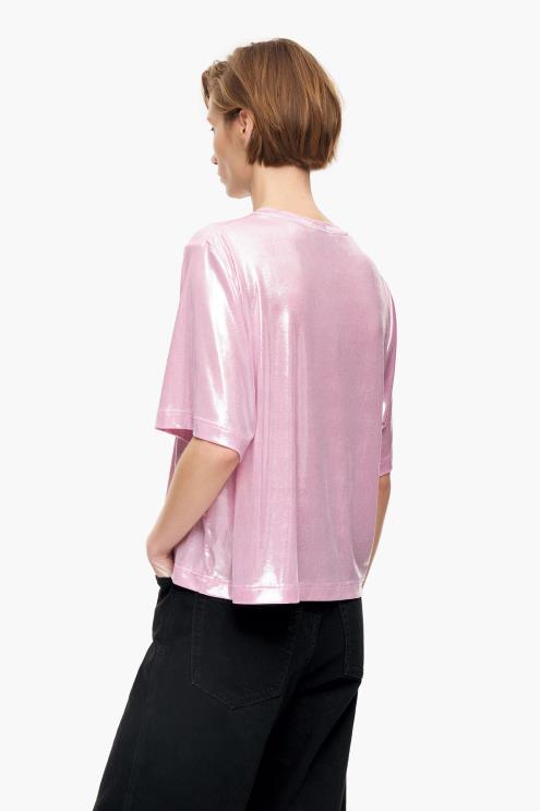 rosa roupas 64X4N311 camiseta brilhante Bimba Y Lola
