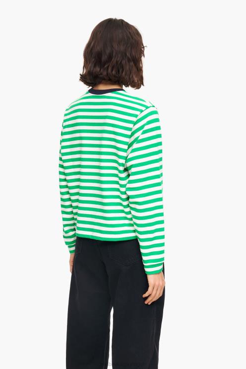 verde roupas 64X4N255 camiseta listrada Bimba Y Lola