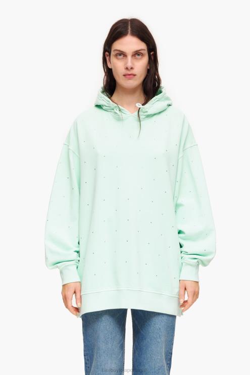 hortelã roupas 64X4N501 moletom brilhante Bimba Y Lola