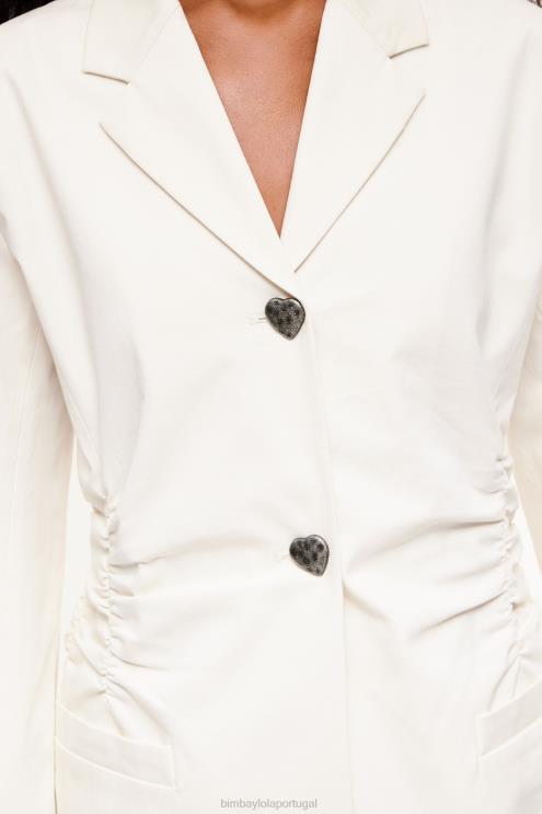 cru roupas 64X4N469 blazer de algodão Bimba Y Lola