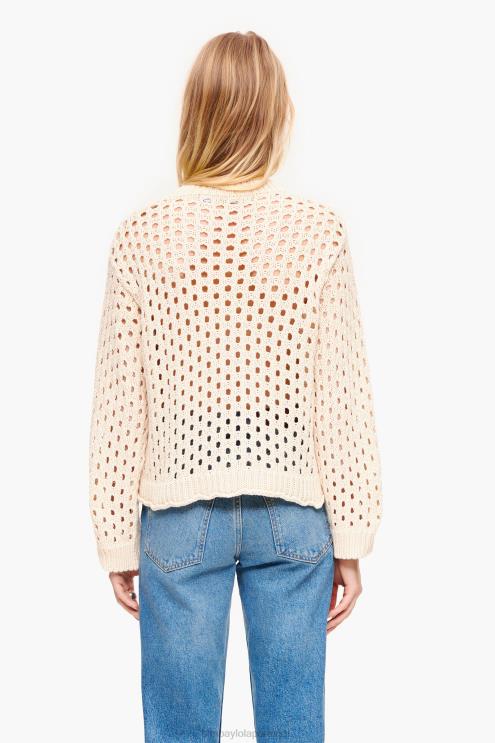 cru roupas 64X4N364 suéter de malha aberta Bimba Y Lola