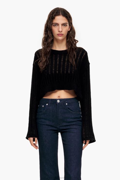 preto roupas 64X4N388 suéter de malha Bimba Y Lola