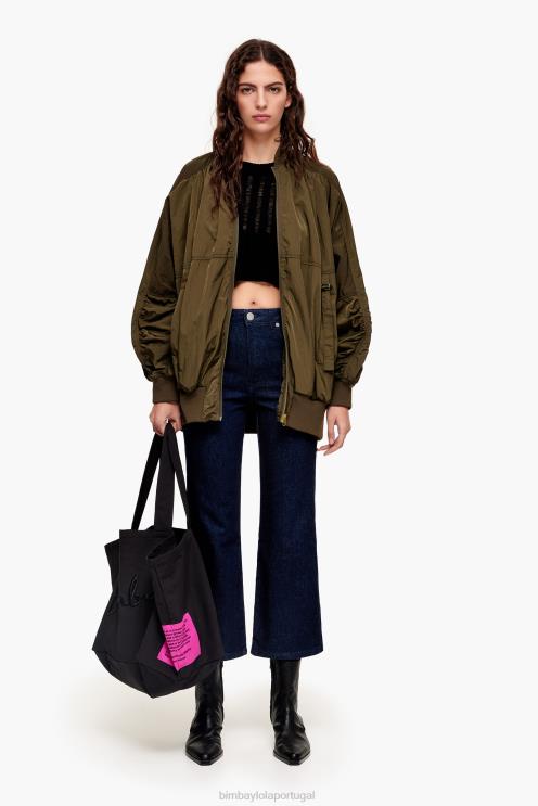 preto roupas 64X4N388 suéter de malha Bimba Y Lola