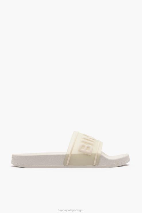 branco footwewar 64X4N591 flip-flop deslizante de logotipo Bimba Y Lola
