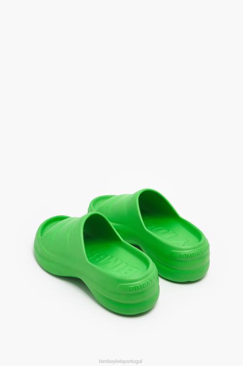 verde footwewar 64X4N593 flip-flop plataforma Bimba Y Lola