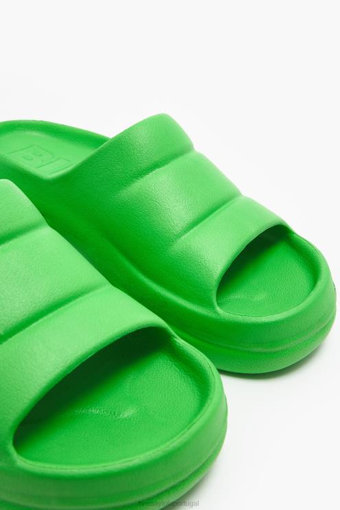 verde footwewar 64X4N593 flip-flop plataforma Bimba Y Lola