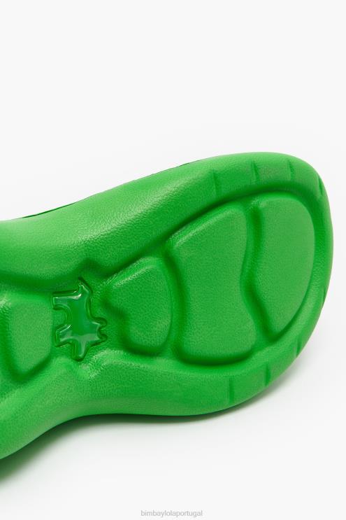 verde footwewar 64X4N593 flip-flop plataforma Bimba Y Lola