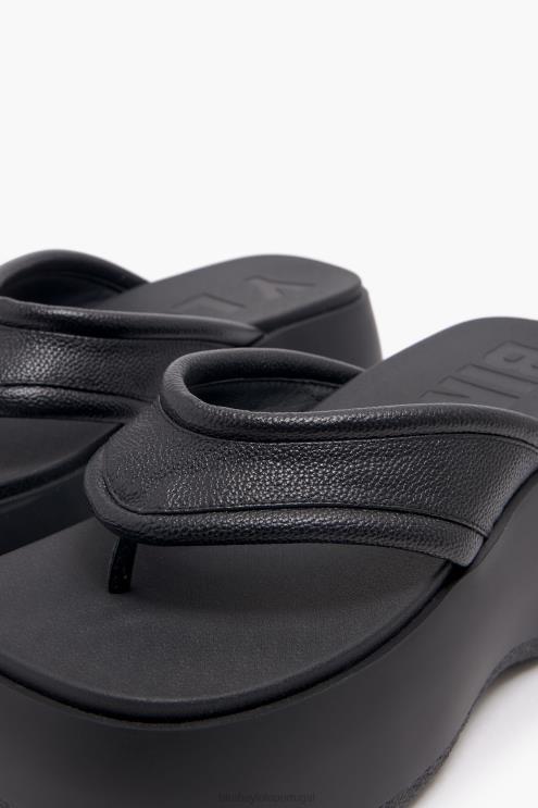 preto footwewar 64X4N568 sandália plataforma couro Bimba Y Lola