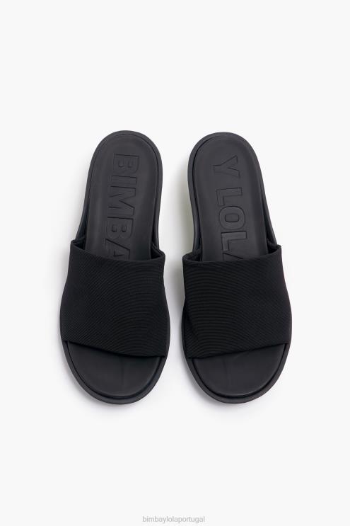 preto footwewar 64X4N577 cunha de malha Bimba Y Lola