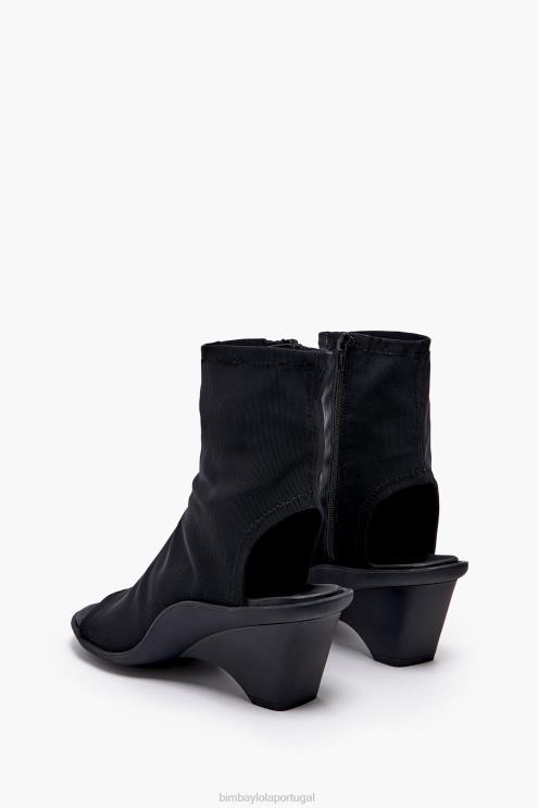 preto footwewar 64X4N579 sandália de malha Bimba Y Lola