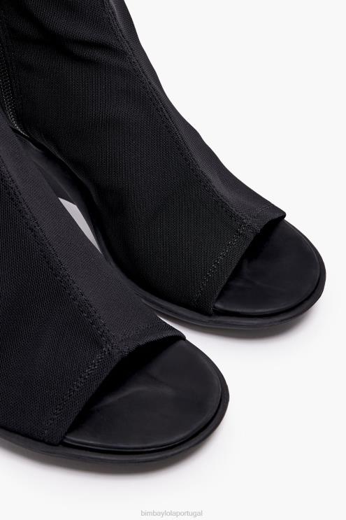 preto footwewar 64X4N579 sandália de malha Bimba Y Lola