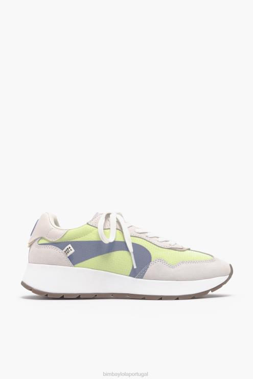 amarelo footwewar 64X4N555 tênis estilo de vida Bimba Y Lola