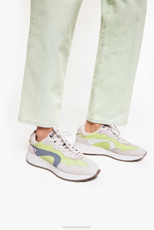amarelo footwewar 64X4N555 tênis estilo de vida Bimba Y Lola