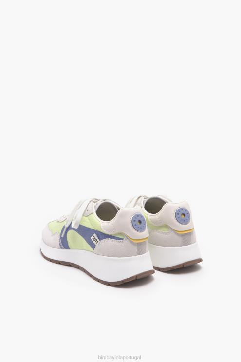 amarelo footwewar 64X4N555 tênis estilo de vida Bimba Y Lola