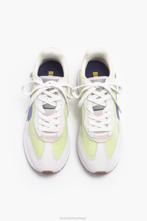 amarelo footwewar 64X4N555 tênis estilo de vida Bimba Y Lola