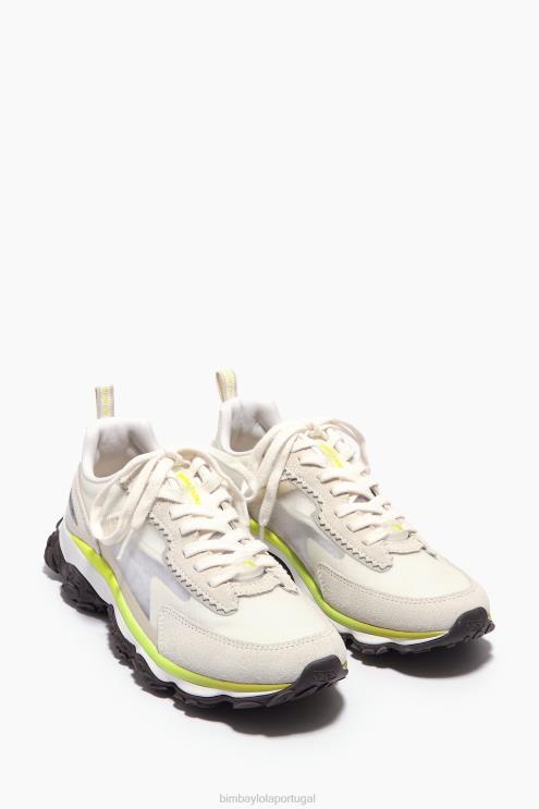 branco footwewar 64X4N547 sapatilha pulpo runner Bimba Y Lola