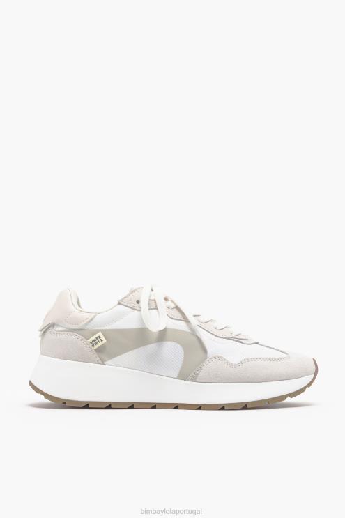 branco footwewar 64X4N554 tênis estilo de vida Bimba Y Lola