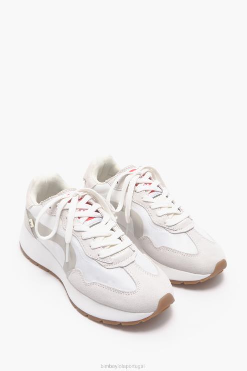 branco footwewar 64X4N554 tênis estilo de vida Bimba Y Lola