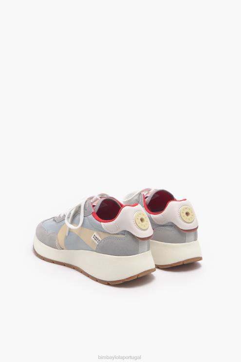 cinza footwewar 64X4N551 tênis estilo de vida Bimba Y Lola