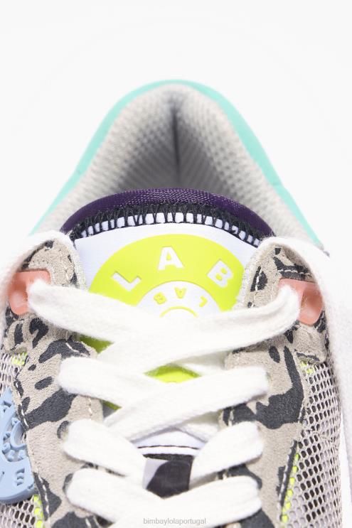 cinza footwewar 64X4N558 tênis jogger chimo estampado Bimba Y Lola