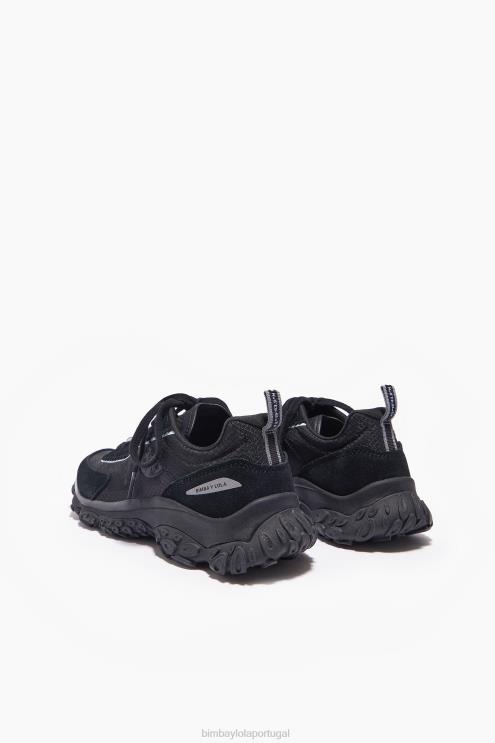preto footwewar 64X4N546 sapatilha pulpo runner Bimba Y Lola
