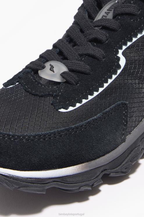 preto footwewar 64X4N546 sapatilha pulpo runner Bimba Y Lola