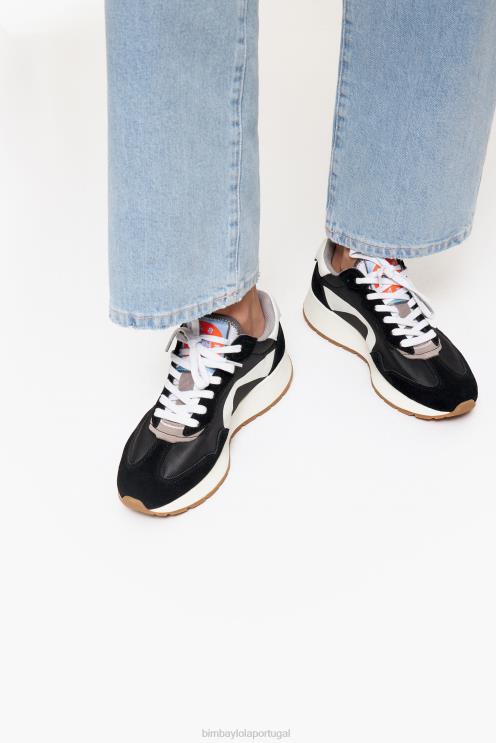 preto footwewar 64X4N553 tênis estilo de vida Bimba Y Lola