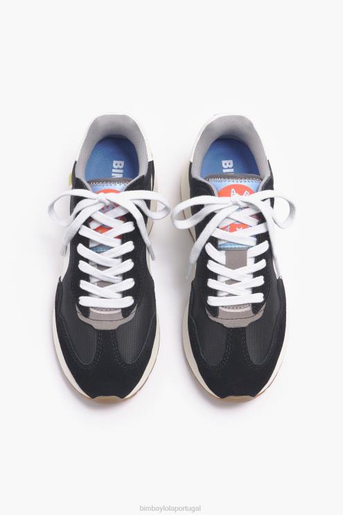 preto footwewar 64X4N553 tênis estilo de vida Bimba Y Lola