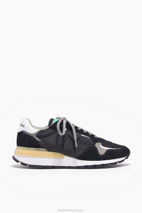 preto footwewar 64X4N559 tênis chimo jogger Bimba Y Lola